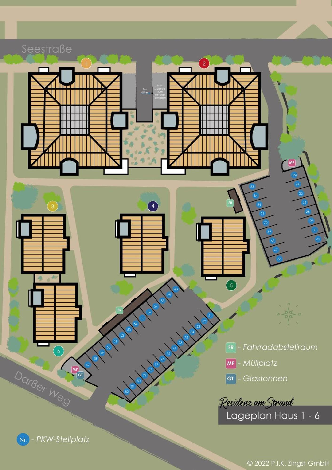 Residenz Am Strand Wohnung 2-39 Zingst Zewnętrze zdjęcie
